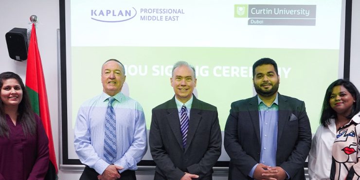 Curtin University Dubai announces partnership with Kaplan Professional Middle East