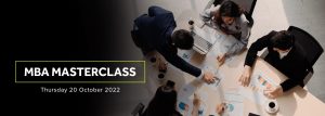 MBA Masterclass – 20 Oct 2022