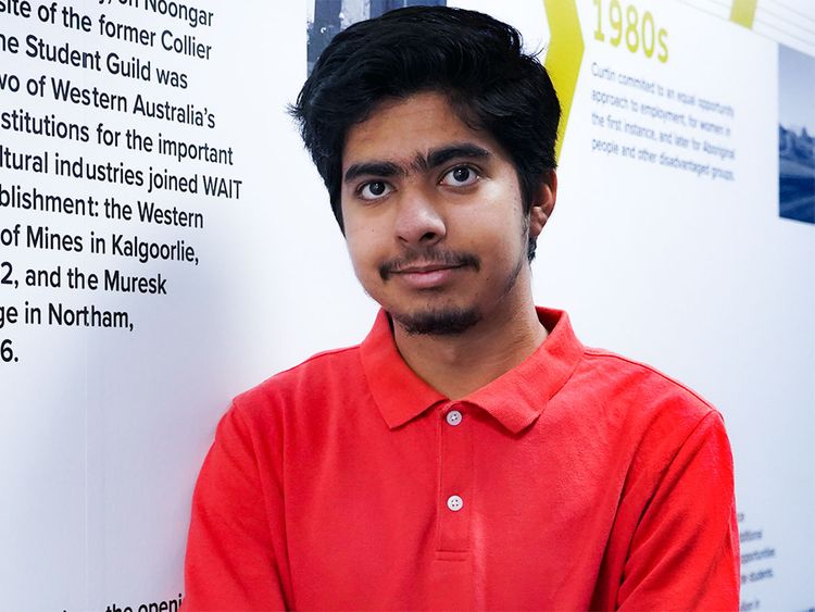 Image for Curtin student receives UAE Golden Visa for outstanding academic excellence