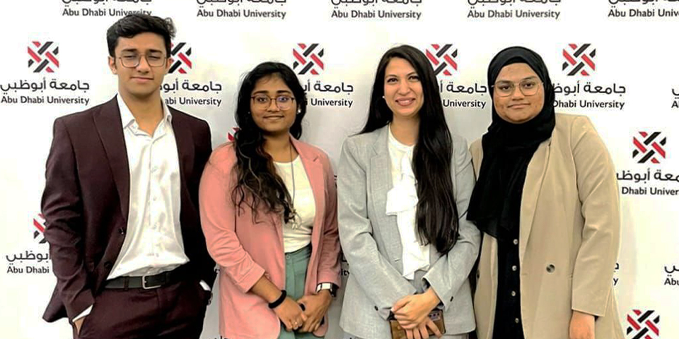 Image for Curtin University Dubai students triumph in prestigious research competition