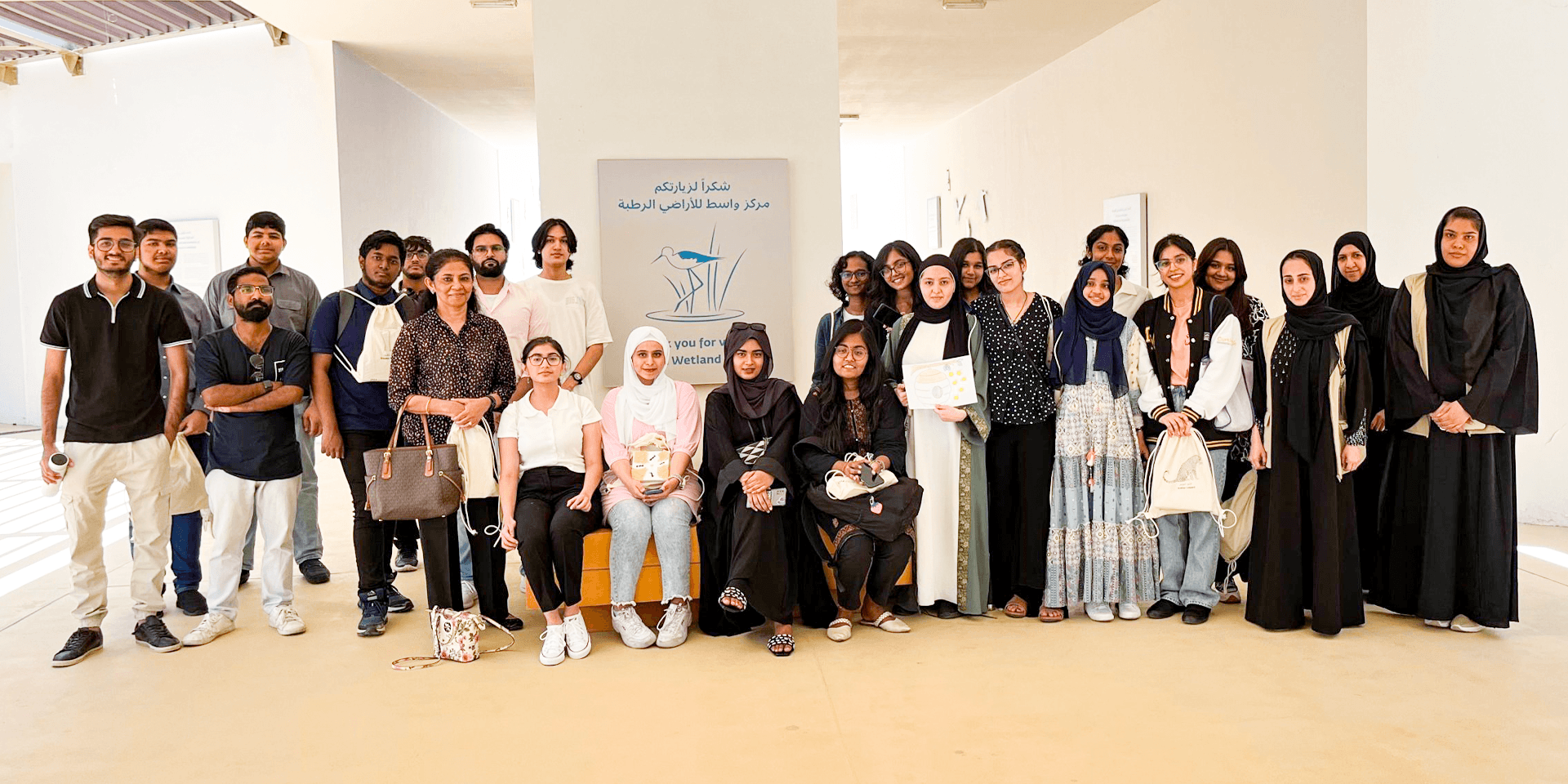 Curtin University celebrates World Migratory Bird Day at Wasit Wetland Centre in Sharjah