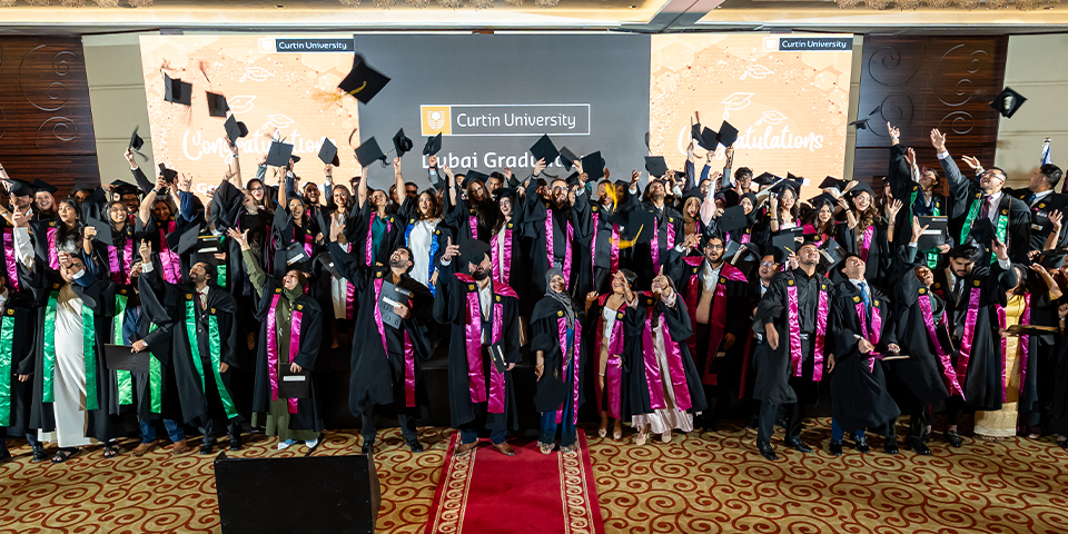 Image for Curtin University Dubai celebrates graduation of the Class of 2025