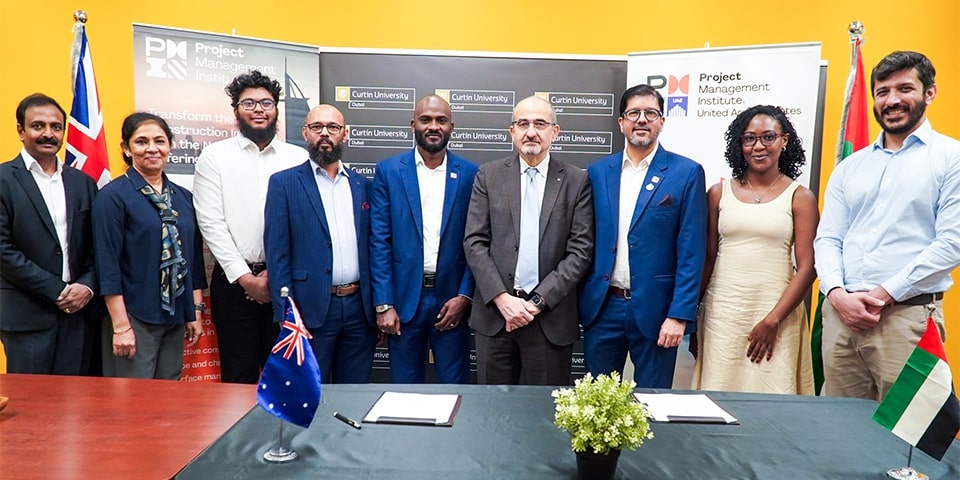 Curtin Dubai partners with PMI UAE Chapter to strengthen pathways for future project leaders